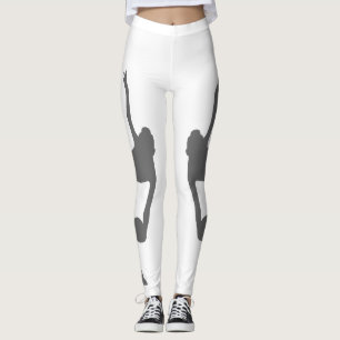 Leggings Silueta de la gimnasia rítmica