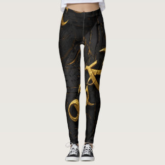 Leggings Símbolo arcano de oro