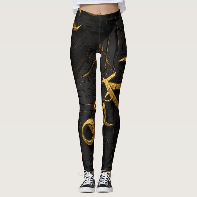 Leggings Símbolo arcano de oro (Anverso)