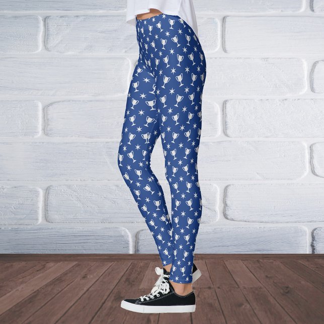 Leggings Símbolo de trofeo temático deportivo estrellas (Subido por el creador)