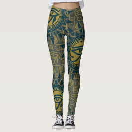 Leggings Símbolo del Ojo de Ra del Antiguo Egipto