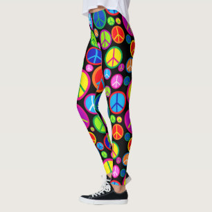 Leggings Símbolos de paz de color Groovy de Guay