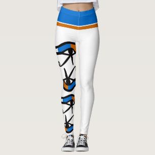 Leggings Símbolos egipcios de la tumba de los Hieroglyphic