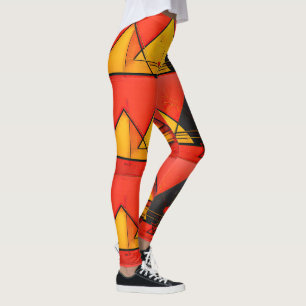 Leggings Símbolos geométricos Resumen #03.
