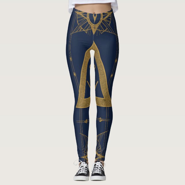 Leggings Símbolos masónicos (Anverso)