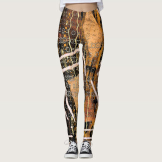 Leggings Símbolos tribales africanos