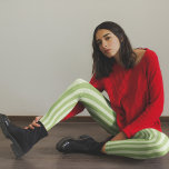 Leggings Simple Minimalista Whimsical Cute Green Strike<br><div class="desc">Este diseño presenta una sencilla y minimalista franja verde y unas leggatas caprichosas con una simple fiesta simplista y verde, un caprichoso y adorable capricho, un minimalista clásico creativo y simple, un Navidad pantalones de yoga vacacional, un diseño creativo y caprichoso, pantalones de ropa de vacaciones para Navidades, rayas tiernas...</div>
