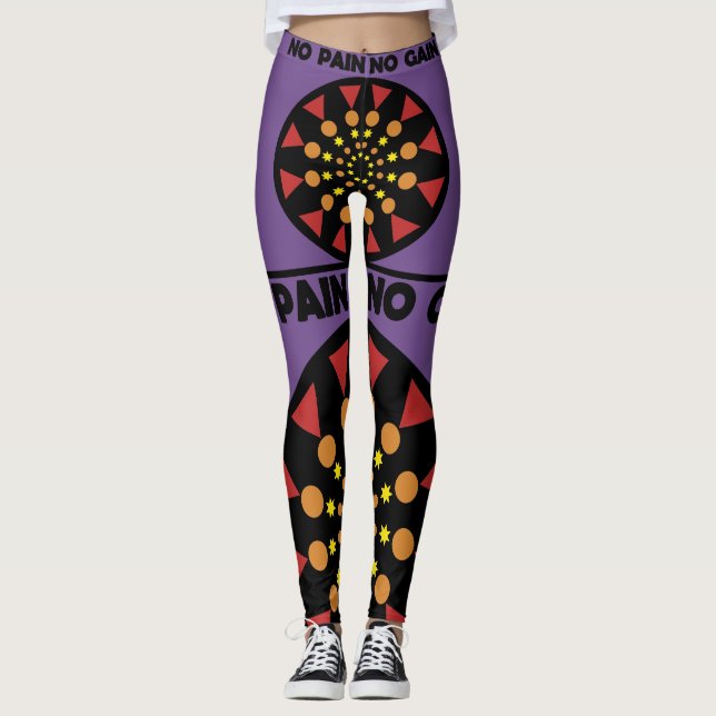 Leggings sin dolor ni ganancia (Anverso)