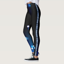Leggings Sin dolor sin ganancia LEGINES azules y negros