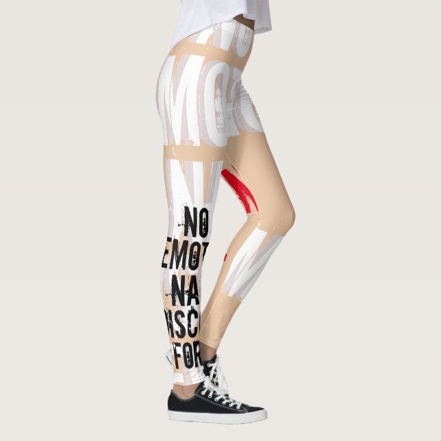 Leggings Sin molestias emocionales sin cambios (Derecha)