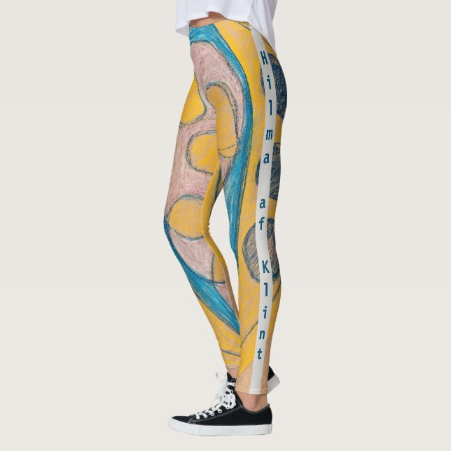 Leggings Sin título, 1908 por Hilma af Klint (Izquierda)