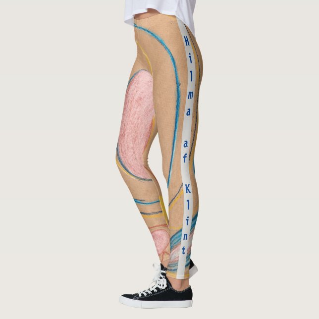 Leggings Sin título, 1908 por Hilma af Klint (Izquierda)