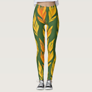 Leggings Sinfonía de hojas otoñales