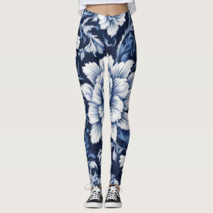 leggings sinfonía floración cobalto