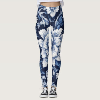 leggings sinfonía floración cobalto