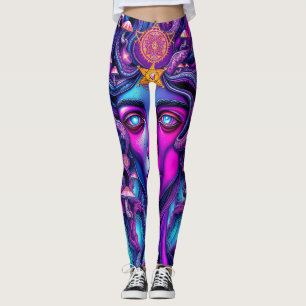 Leggings Síntesis de las piernas de las mujeres