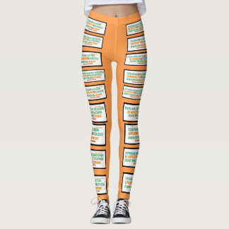 Leggings Síntoma de Ehlers Danlos y polainas inspiradoras