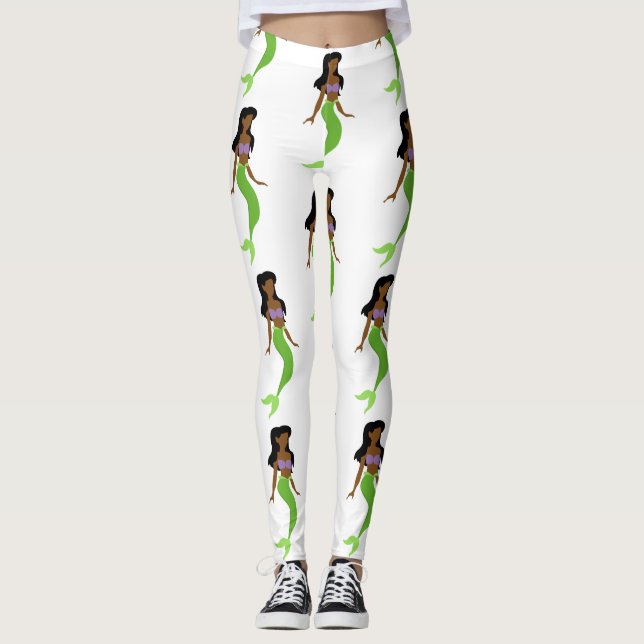 Leggings sirena africana (Anverso)