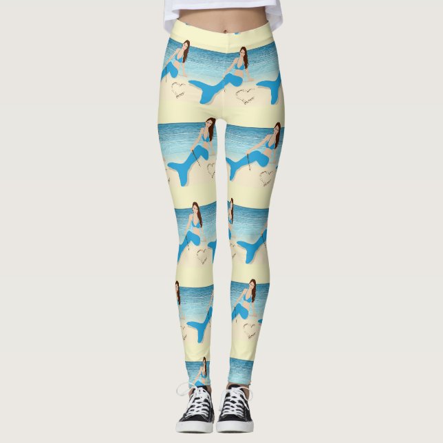 Leggings Sirena de playa Valentine Thunder_Cove (Anverso)