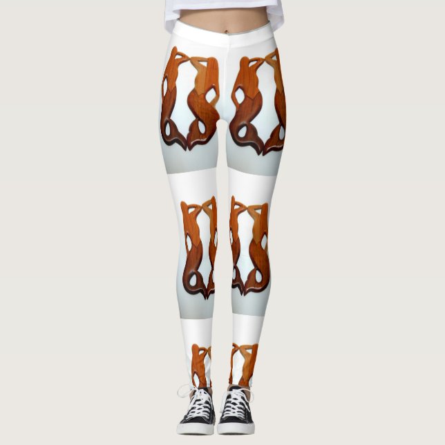 Leggings sirena gemela del redhead (Anverso)