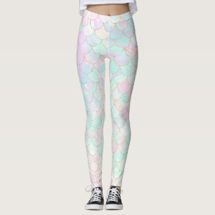 Leggings Sirena rosa Holográfica Irlandesa
