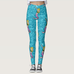 Leggings sirena rubia