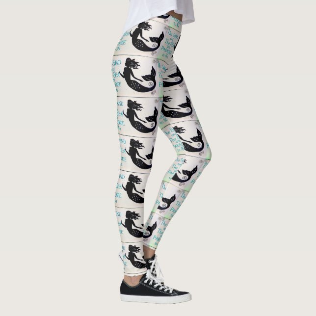 Leggings sirenas de la arena y del mar (Derecha)