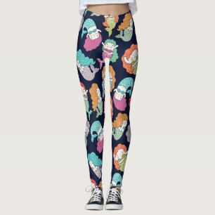 Leggings Sirenas: un modelo caprichoso y sin costuras.