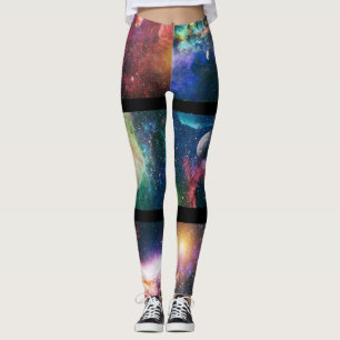 Leggings Sistema solar del arco iris
