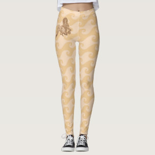 Leggings Sitting Mermaid Beige