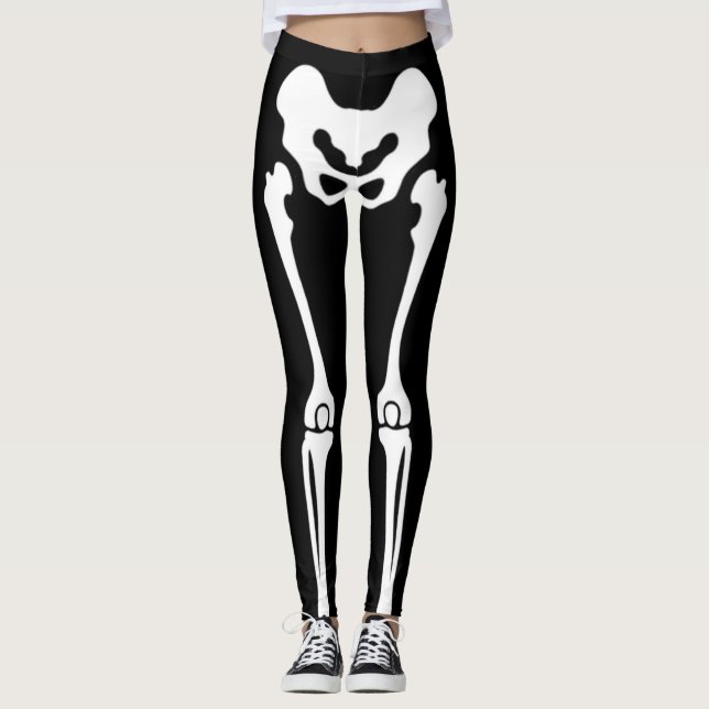 Leggings Skeleton Halloween (Anverso)