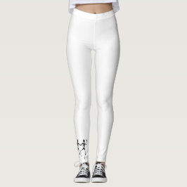 LEGGINGS SKELETON HALLOWEEN