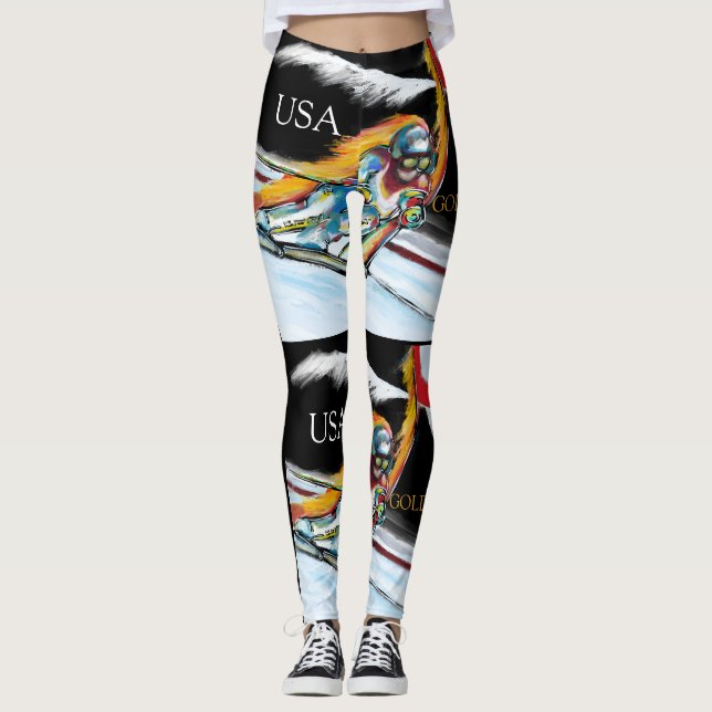 LEGGINGS SKIER (Anverso)