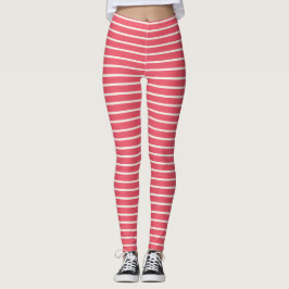 Leggings Skinny Ivory Stripes que puedes enganchar