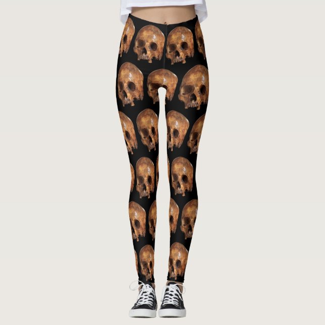 Leggings Skull Halloween (Anverso)
