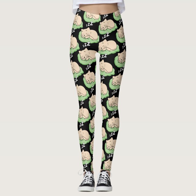 Leggings Sleeping Kitty Thunder_Cove (Anverso)