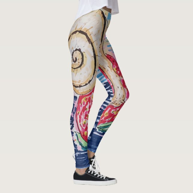 Leggings Snail on the Strawberry (Derecha)