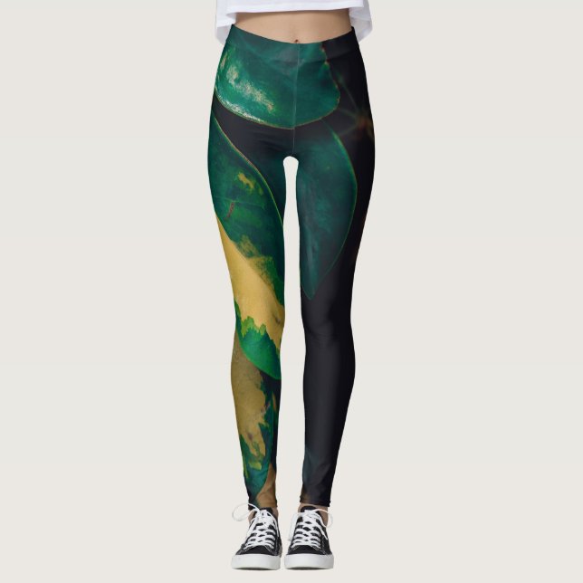 Leggings "Snake" Leafs (Anverso)