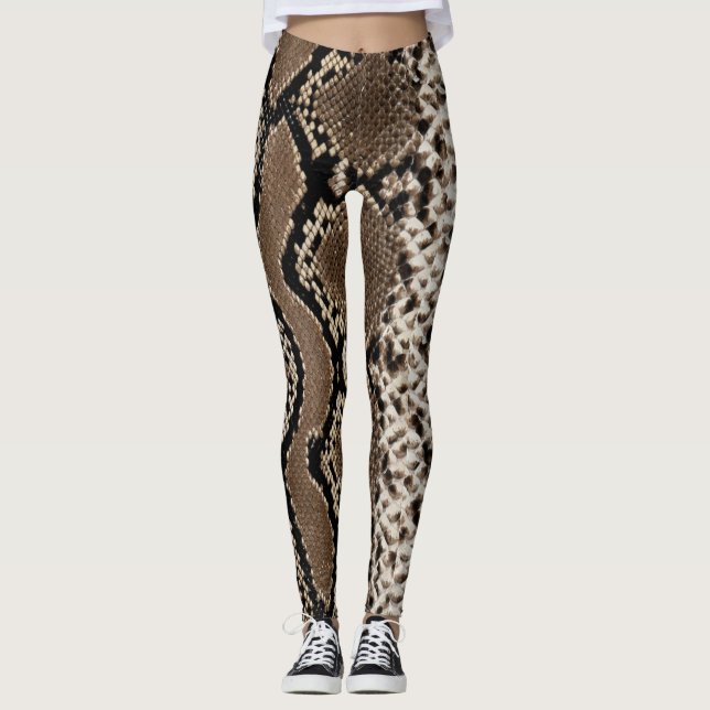 Leggings Snake Love - Power yoga Ir (Anverso)
