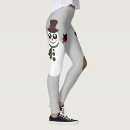 Leggings Snowman