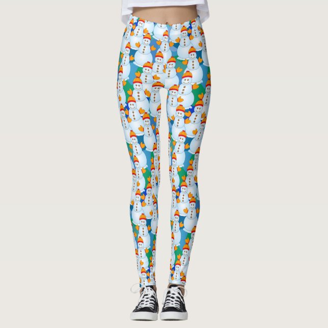 Leggings Snowmen (Anverso)