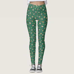 Leggings Snowowley Winter Gingerbread House Cookies