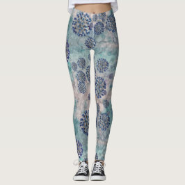 Leggings Sobreviví al virus Blue Covid