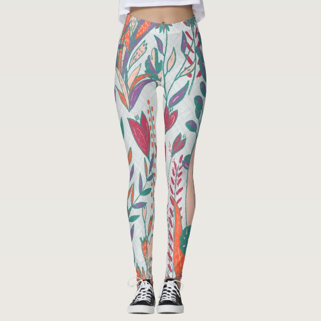 Leggings Soft Color Garden (Anverso)
