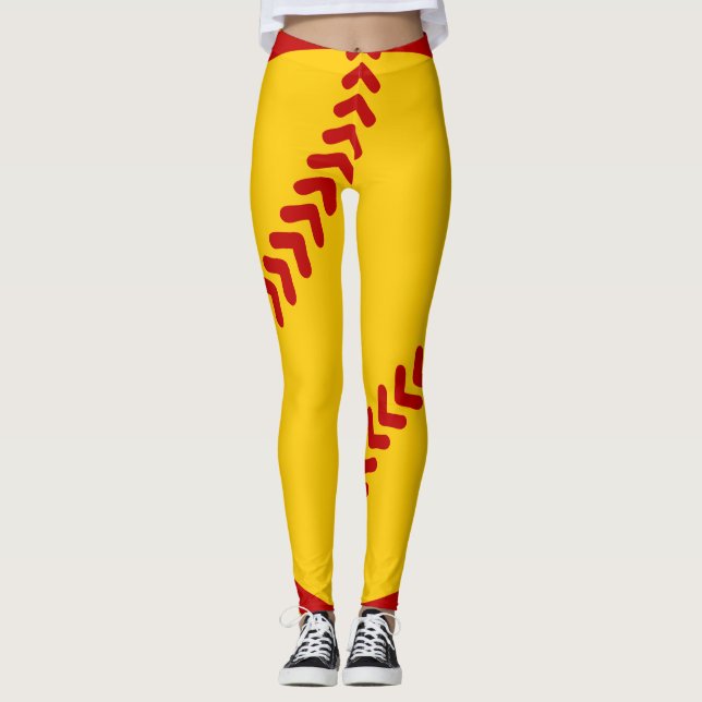 Leggings Softball (Anverso)