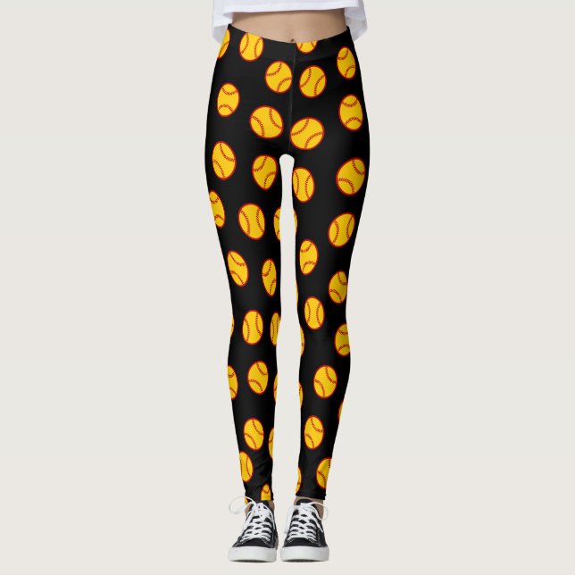 Leggings Softbol (Anverso)