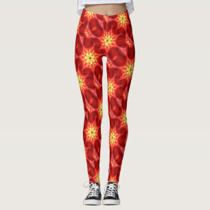 Leggings sol amarillo rojo