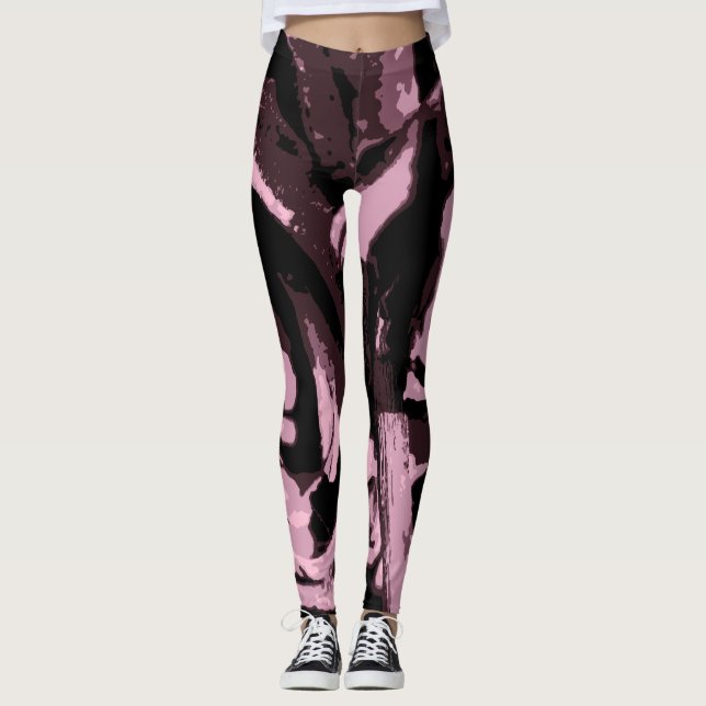 Leggings Solo algunos Rosas (Anverso)