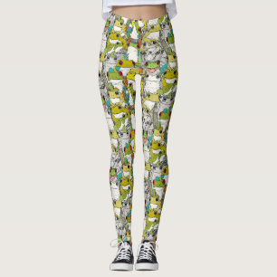 Leggings sólo árbol frog col
