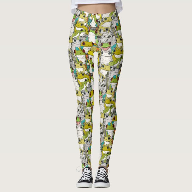 Leggings sólo árbol frog col (Anverso)